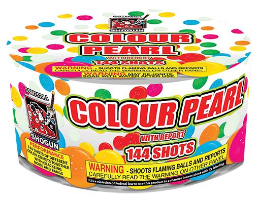 COLOR PEARL WITH REPORT 144 SHOTS